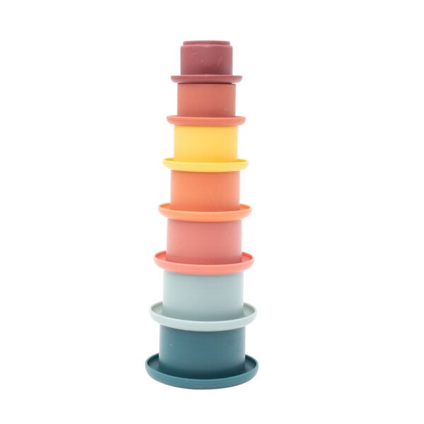 Cubos de silicona apilables también para agua ( Multicolor ) - Imagen 7