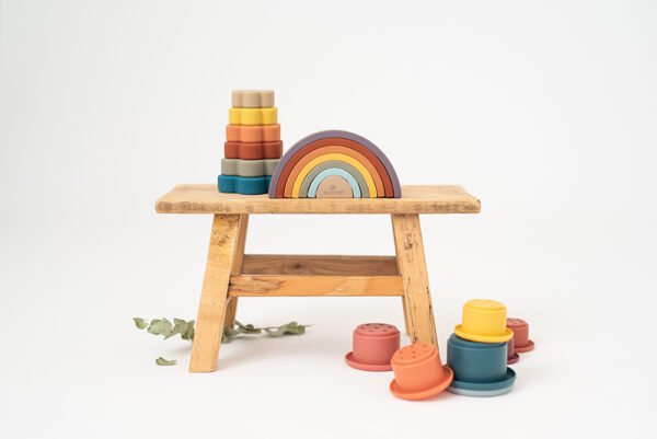 Cubos de silicona apilables también para agua ( Multicolor ) - Imagen 6
