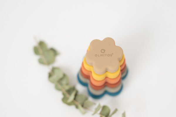 Cubos de flores de silicona para adquirir psicomotricidad ( Multicolor ) - Imagen 5