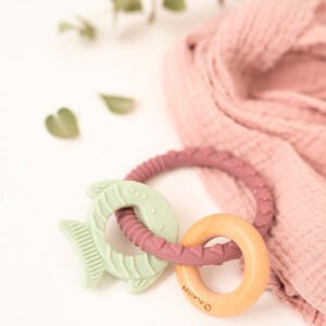 Mordedor para bebés con forma de pescado