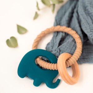 Mordedor para bebés con forma de elefante