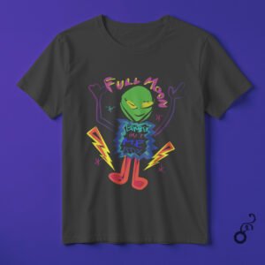 Camiseta full moon black