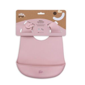 Babero de silicona cosmopolita