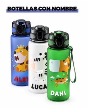 Botella animales